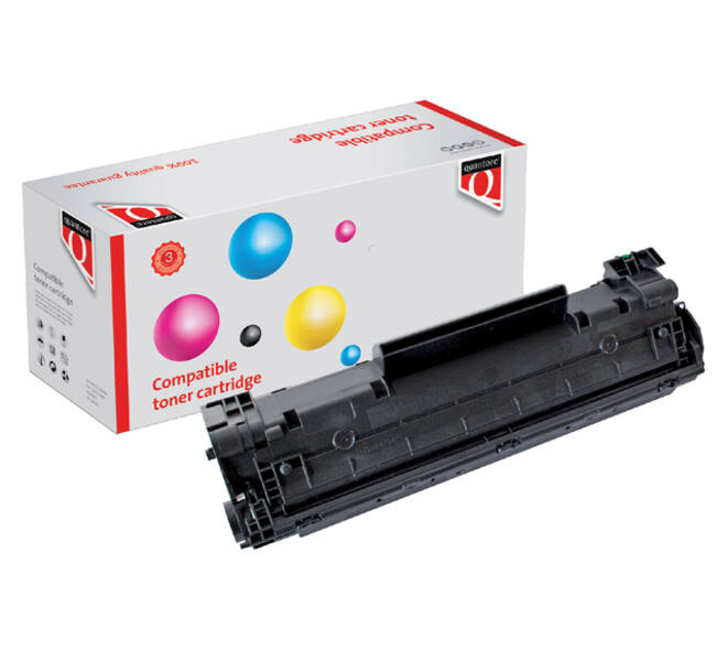 Tonercartridge Quantore alternatief tbv HP CB435A 35A zwart