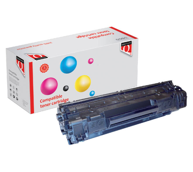 Tonercartridge Quantore alternatief tbv HP CE285A 85A zwart