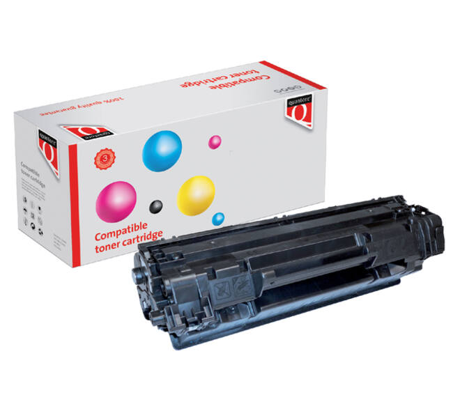Tonercartridge Quantore alternatief tbv HP CE278A  / CE278X 78A / 78X zwart HC