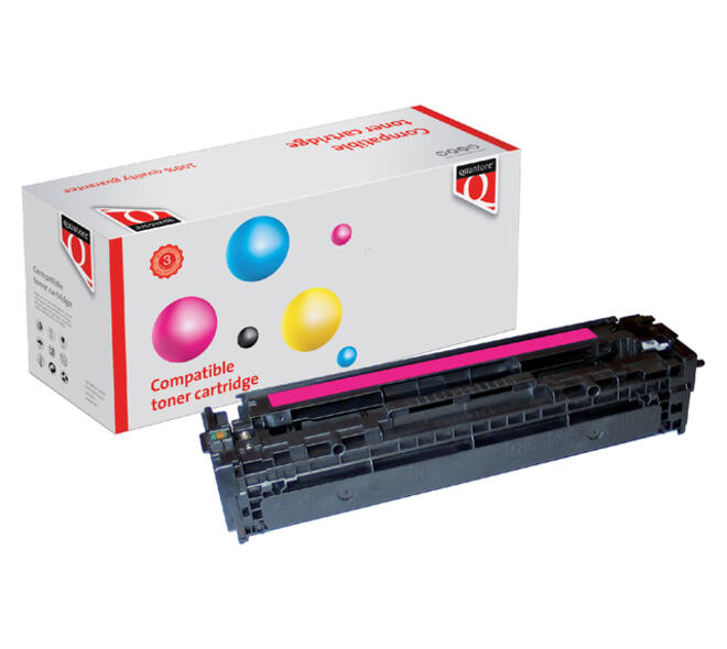 Tonercartridge Quantore alternatief tbv HP CE323A 128A rood