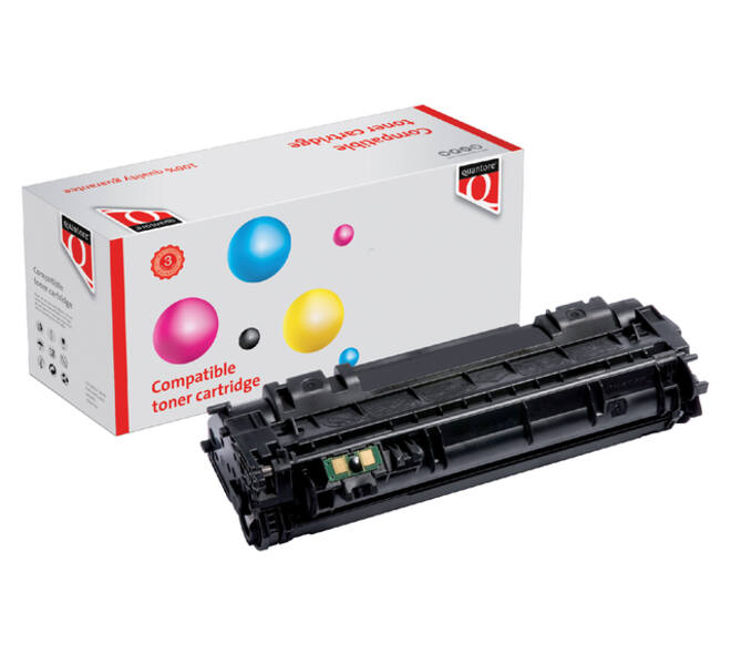 Tonercartridge Quantore alternatief tbv HP Q7553A 53A zwart