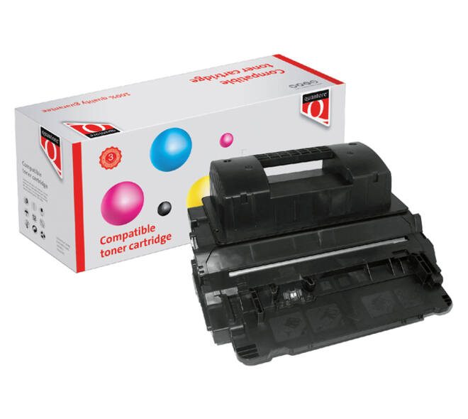 Tonercartridge Quantore alternatief tbv HP CE390A 90A zwart