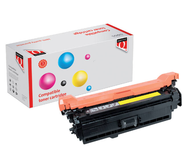 Tonercartridge Quantore alternatief tbv HP CE402A 507A geel