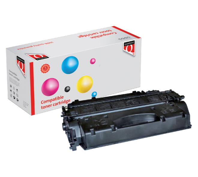 Tonercartridge Quantore alternatief tbv HP CE505X 05X zwart EHC