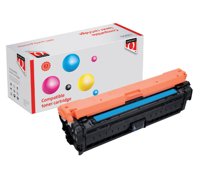 Tonercartridge Quantore alternatief tbv HP CE271A 650A blauw