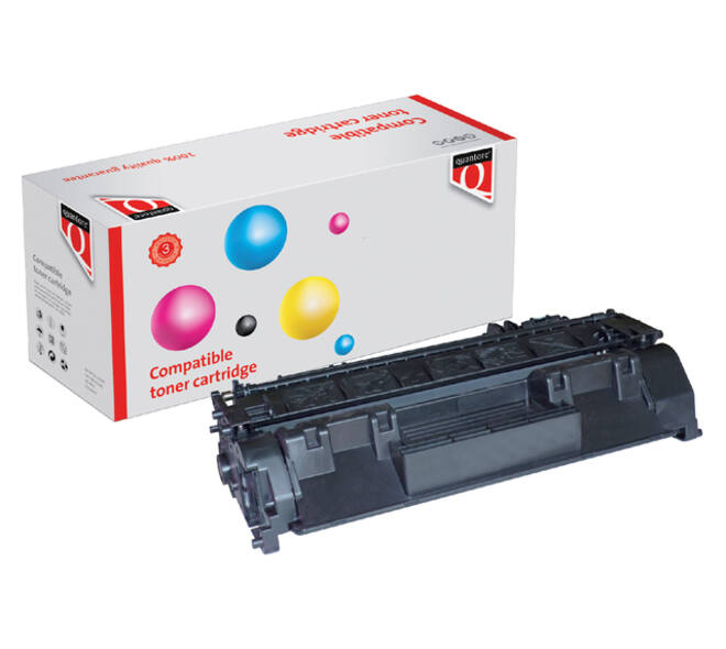 Tonercartridge Quantore alternatief tbv HP CF280A 80A zwart