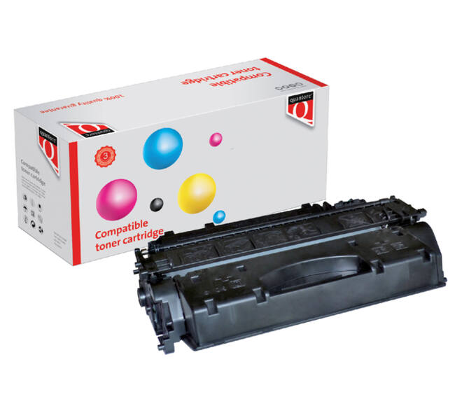 Tonercartridge Quantore alternatief tbv HP CF280X 80X zwart