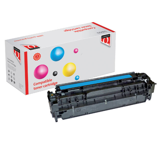 Tonercartridge Quantore alternatief tbv HP CF381A 312A blauw