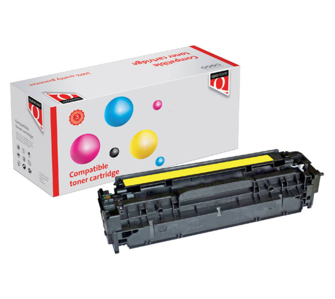 Tonercartridge Quantore alternatief tbv HP CF382A geel