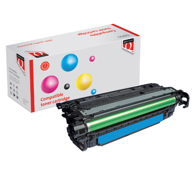Tonercartridge Quantore alternatief tbv HP CF321A 653A blauw
