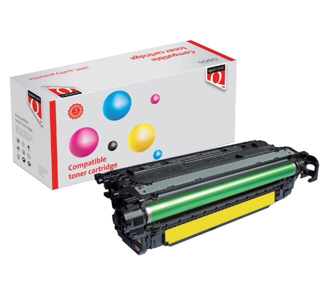 Tonercartridge Quantore alternatief tbv HP CF322A 653A geel