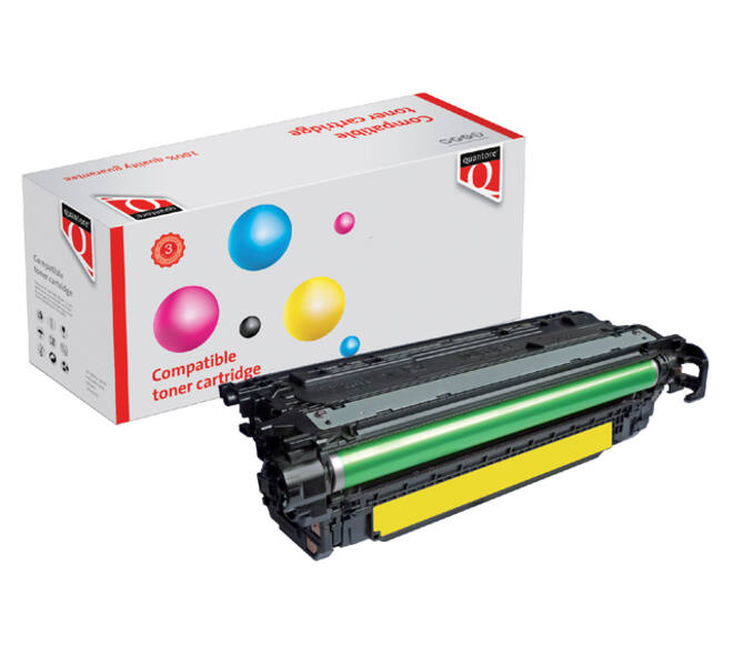 Tonercartridge Quantore alternatief tbv HP CF332A / 654A geel