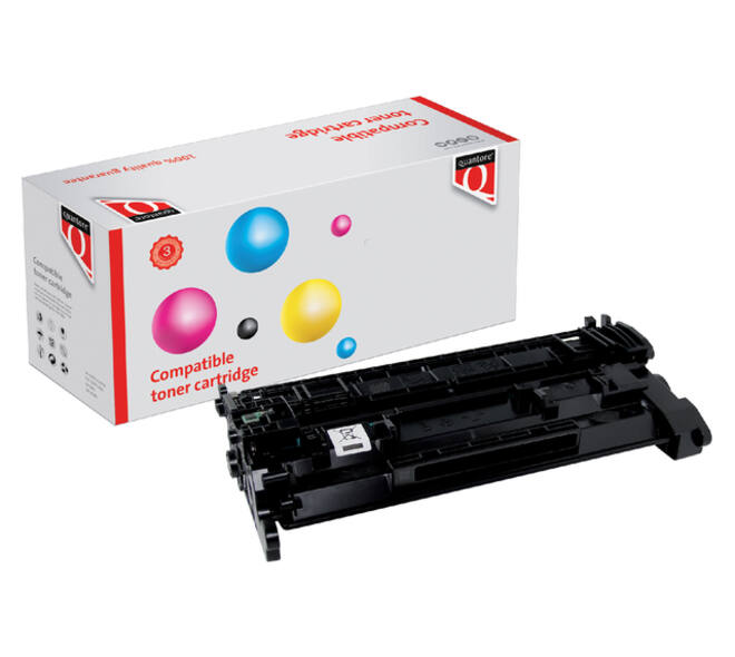 Tonercartridge Quantore alternatief tbv HP CF226A 26A zwart