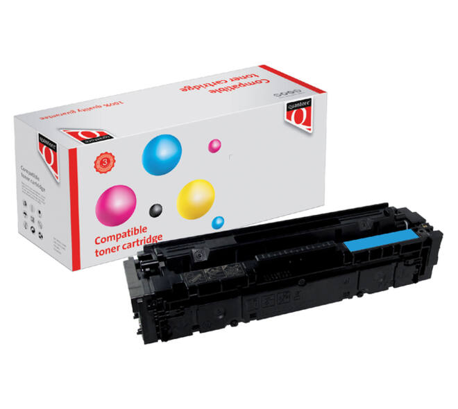 Tonercartridge Quantore alternatief tbv HP CF401A 201A blauw
