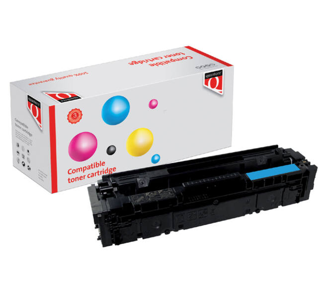 Tonercartridge Quantore alternatief tbv HP CF401X 201X blauw