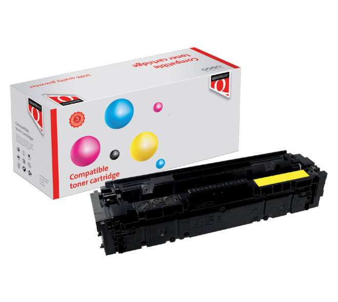 Tonercartridge Quantore alternatief tbv HP CF402X 201X geel