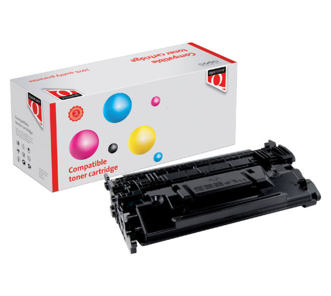 Tonercartridge Quantore alternatief tbv HP CF287X 87X  zwart