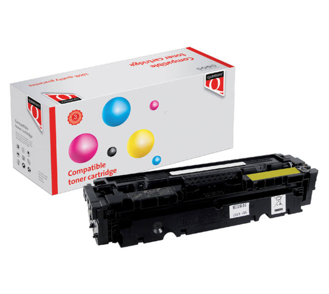 Tonercartridge Quantore alternatief tbv HP CF412X 410X geel