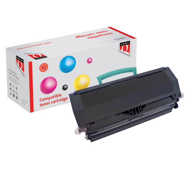 Tonercartridge Quantore alternatief tbv Lexmark E260A11E zwart