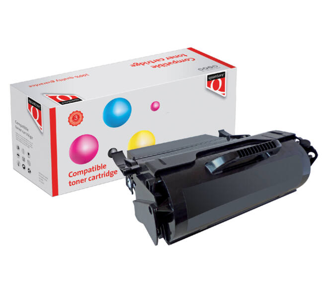 Tonercartridge Quantore alternatief tbv Lexmark T650A11E zwart