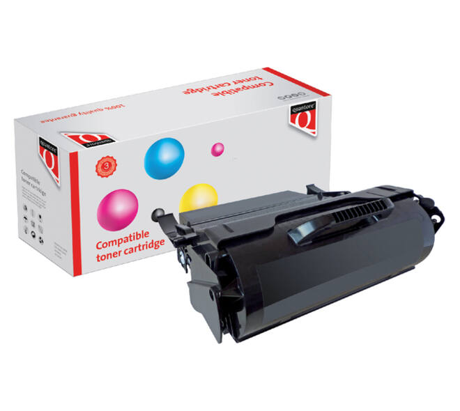 Tonercartridge Quantore alternatief tbv Lexmark T650H21E zwart