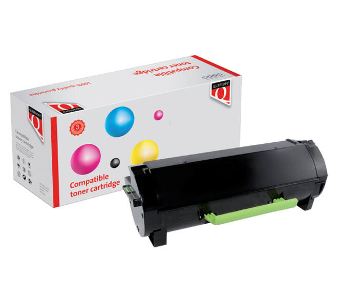 Tonercartridge Quantore alternatief tbv Lexmark 50F2000 zwart