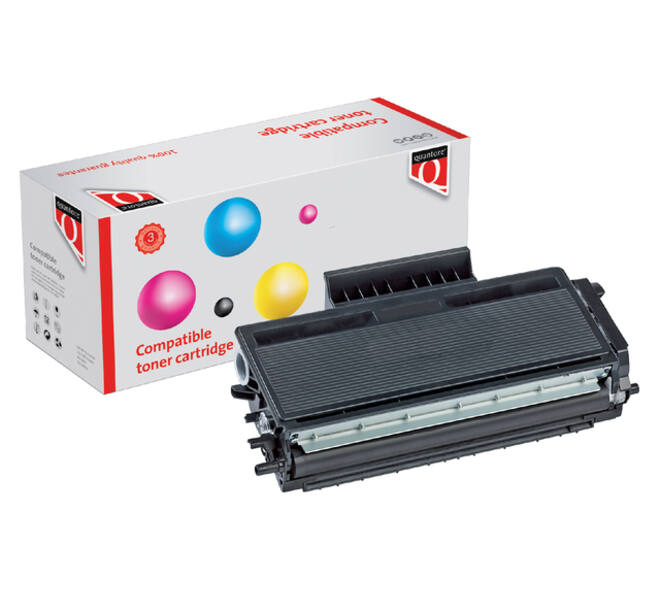 Toner Quantore alternatief tbv Brother TN-3170BK zwart