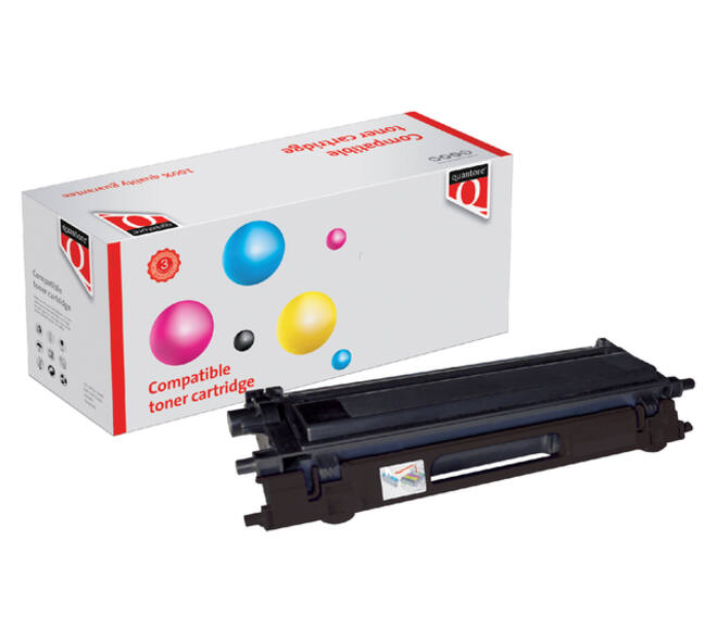 Toner Quantore alternatief tbv Brother TN-135BK zwart