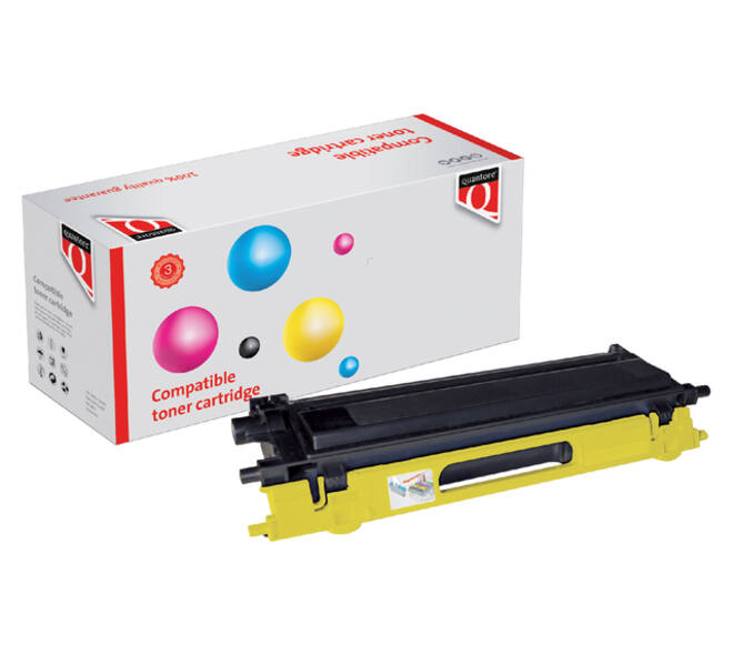 Tonercartridge Quantore alternatief tbv Brother TN-135 geel