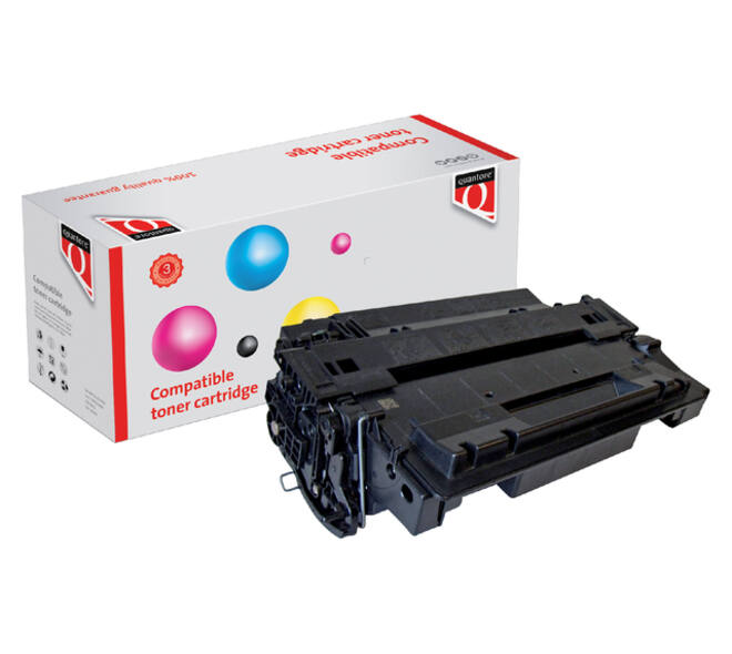 Tonercartridge Quantore alternatief tbv HP CE255A 55A zwart
