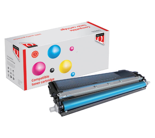 Toner Quantore alternatief tbv Brother TN-230C blauw