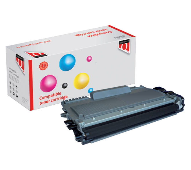 Toner Quantore alternatief tbv Brother TN-2220BK zwart