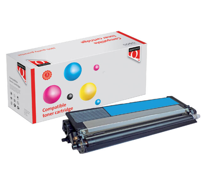 Toner Quantore alternatief tbv Brother TN-325C blauw