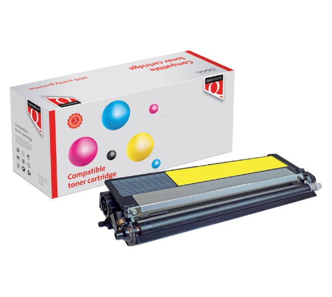 Toner Quantore alternatief tbv Brother TN-325Y geel