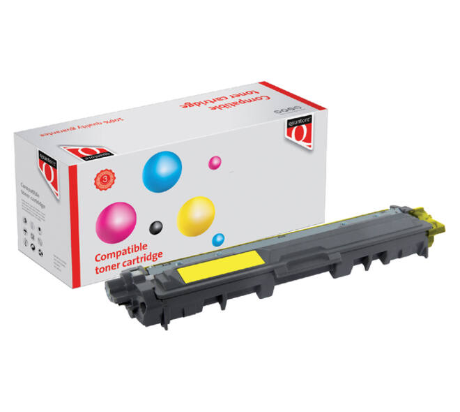 Toner Quantore alternatief tbv Brother TN-245Y geel