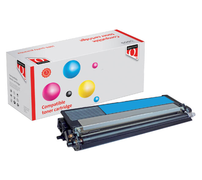 Toner Quantore alternatief tbv Brother TN-321C blauw