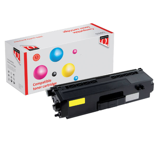 Toner Quantore alternatief tbv Brother TN-900Y geel