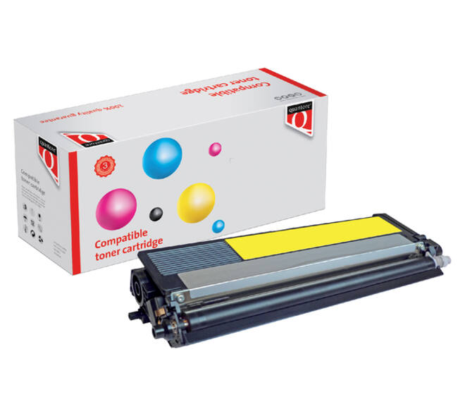 Toner Quantore alternatief tbv Brother TN-326Y geel