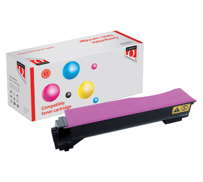 Toner Quantore alternatief tbv Kyocera TK-540M rood