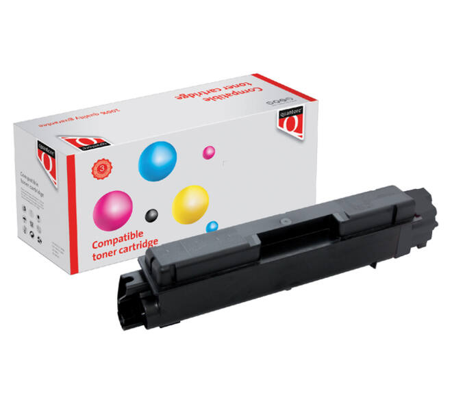 Toner Quantore alternatief tbv Kyocera TK-580K zwart
