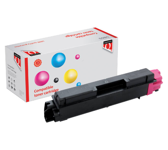 Toner Quantore alternatief tbv Kyocera TK-580M rood