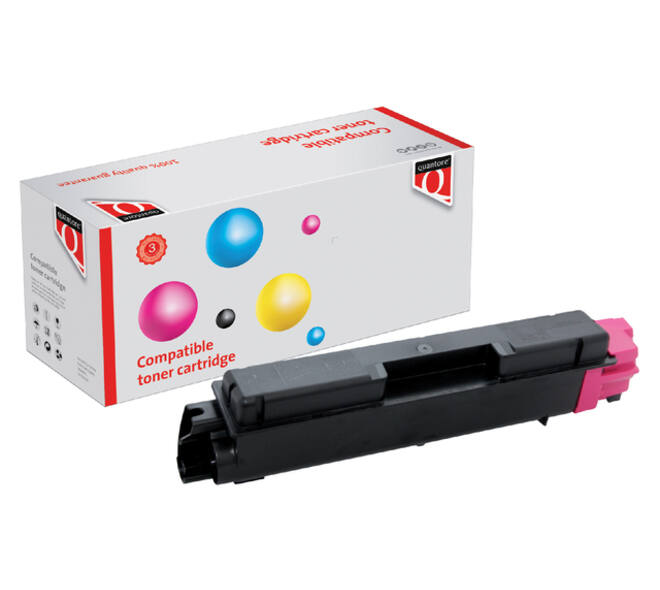 Toner Quantore alternatief tbv Kyocera TK-5140M rood