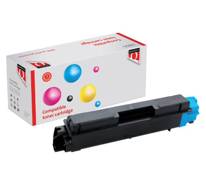 Toner Quantore alternatief tbv Kyocera TK-5150C blauw