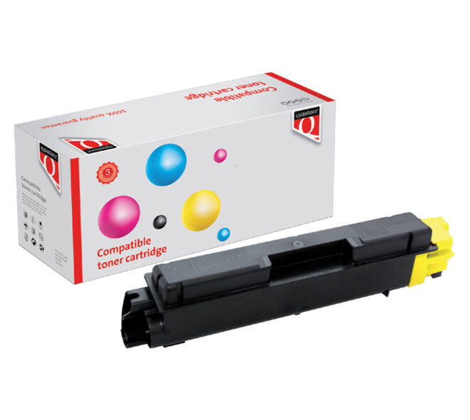 Toner Quantore alternatief tbv Kyocera TK-5150Y geel