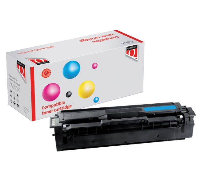 Tonercartridge Quantore alternatief tbv Samsung CLT-C504S blauw