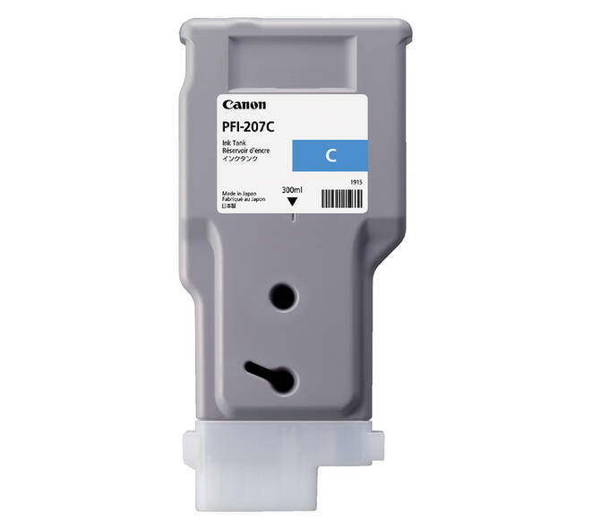 Inktcartridge Canon PFI-207 blauw