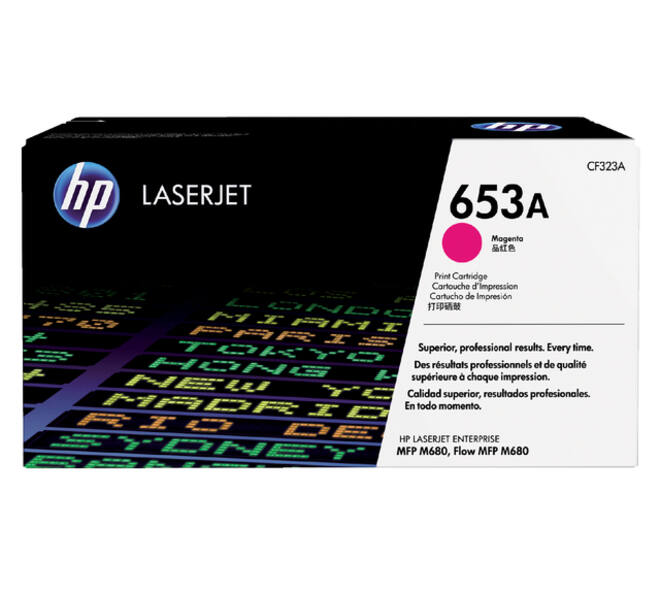 Tonercartridge HP CF323A 653A rood