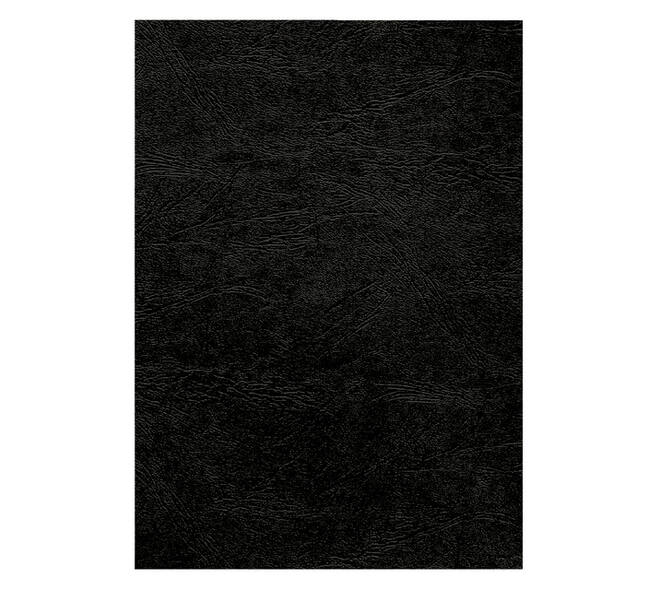 Voorblad Fellowes A4 lederlook zwart 25 stuks