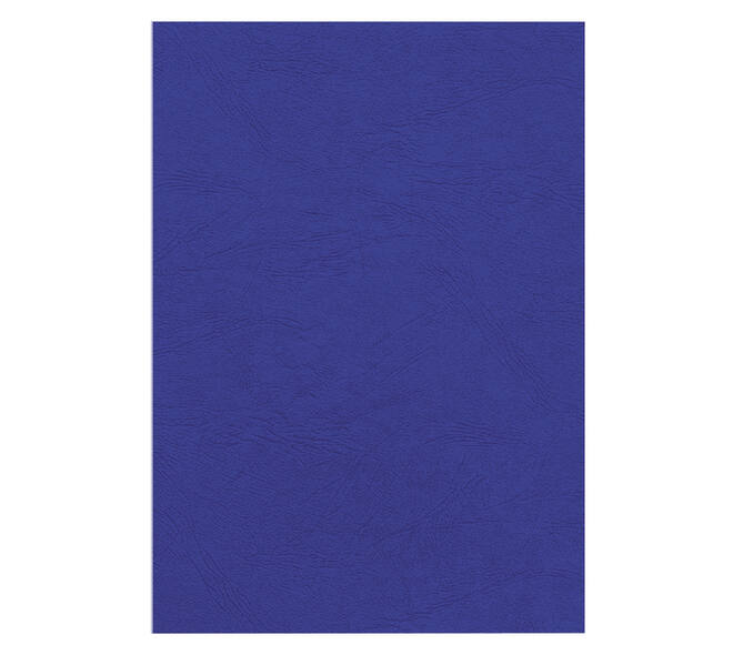 Voorblad Fellowes A4 lederlook royal blauw 25 stuks