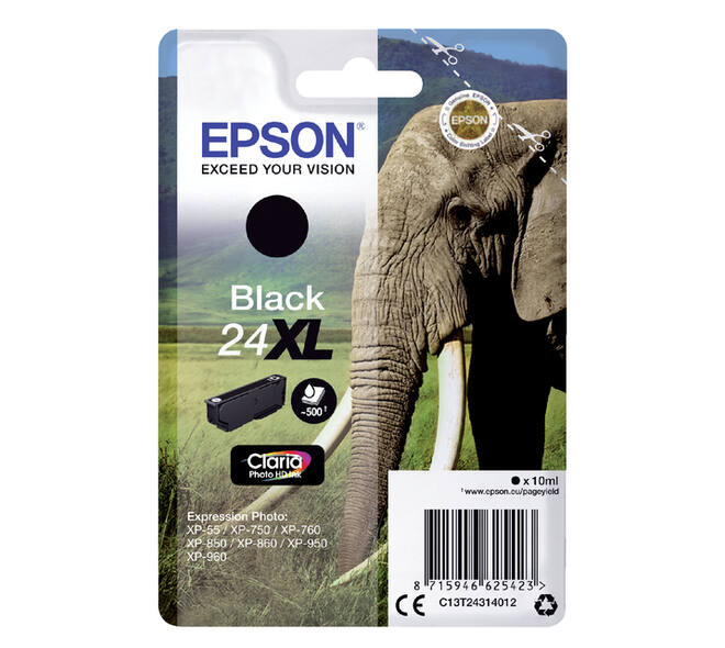 Inktcartridge Epson 24XL T2431 zwart